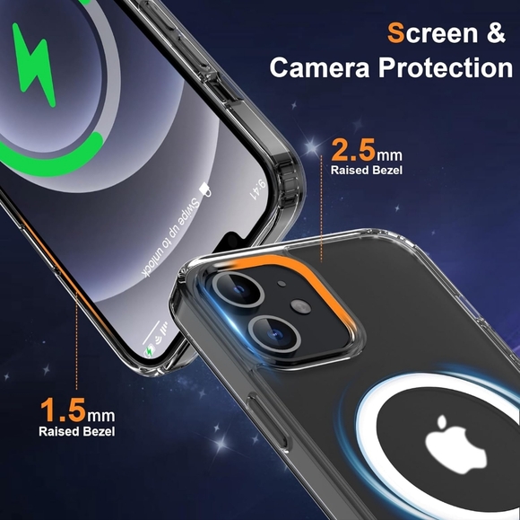 iPhone 12/ 12 Pro Magnetic Phone Case - Picture 1 of 6